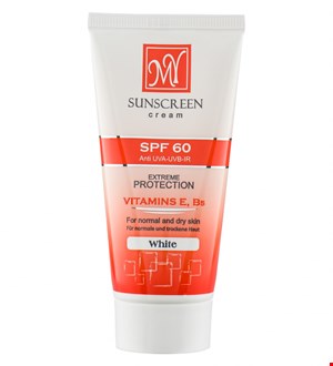 کرم ضد آفتاب مای برای پوست خشک و معمولی SPF60 بی رنگ