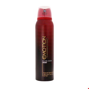 اسپری خوشبو کننده بدن مردانه ایموشن مدل ALLURE HOMME SPORT حجم 150 میلی لیتر