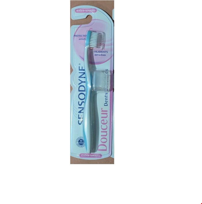 مسواک سنسوداین مدل Extra protect با برس خیلی نرم