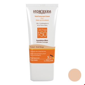کرم ضد آفتاب کرم پودری 2 در 1 SPF50(بژ طبیعی)