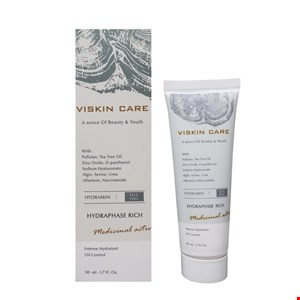 ویسکین کر کرم آبرسان مناسب پوست چرب حجم 50mL